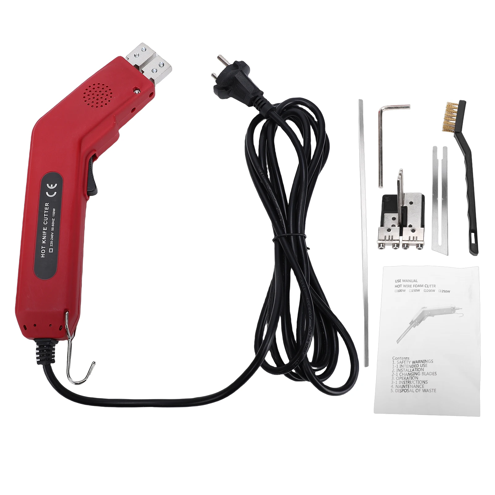 

Electric Hot Cutter 150W Heating Temperature 50-500℃ Foam Cutter Cutting Tool for KT Board Sponge