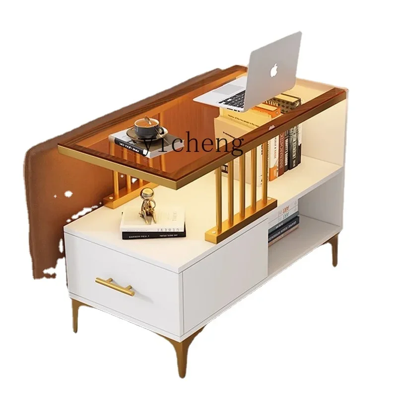 

Sofa Side Cabinet Table Small Coffee Storage