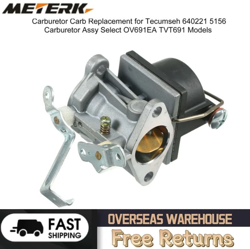 Carburetor Carb Replacement for Tecumseh 640221 5156 Carburetor Assy Select OV691EA TVT691 Models