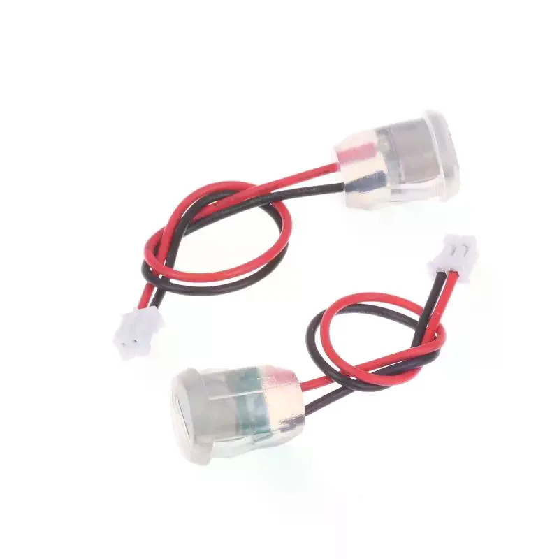 LED Lights Enhanced Speedy Charger Type C Female Sockets; Water-Resistant 2 Wire Pigtail Cables, 3A 5V Power Port - 1/3/5 Pcs