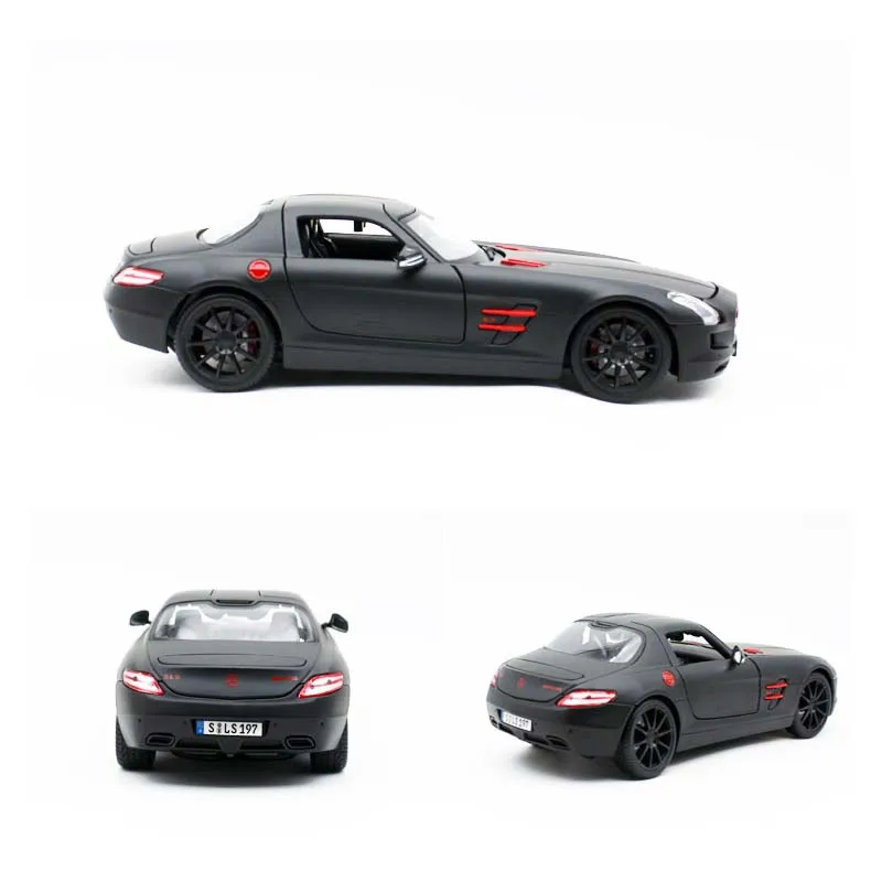 Limited Sale Maisto 1:18 Mercedes-benz SLS AMG Alloy Car Model Toys Die-cast Car Model Decoration Miniature Car Collectible Gift