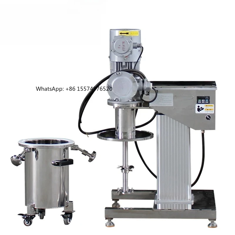 2026China Explosion-proof Type 1.5KW 5L-20L High Speed Disperser Machine Stainless Steel for Sale