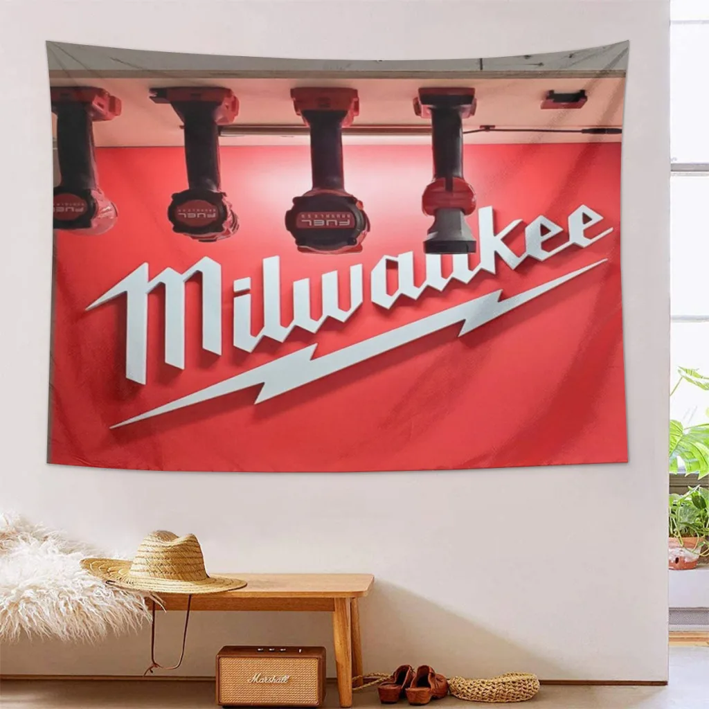 

Home Decoration Tapestry Milwaukee Tool Holder_Hangers Made From Injection Molding Tapestry Wall Art Tapestries Room Decors