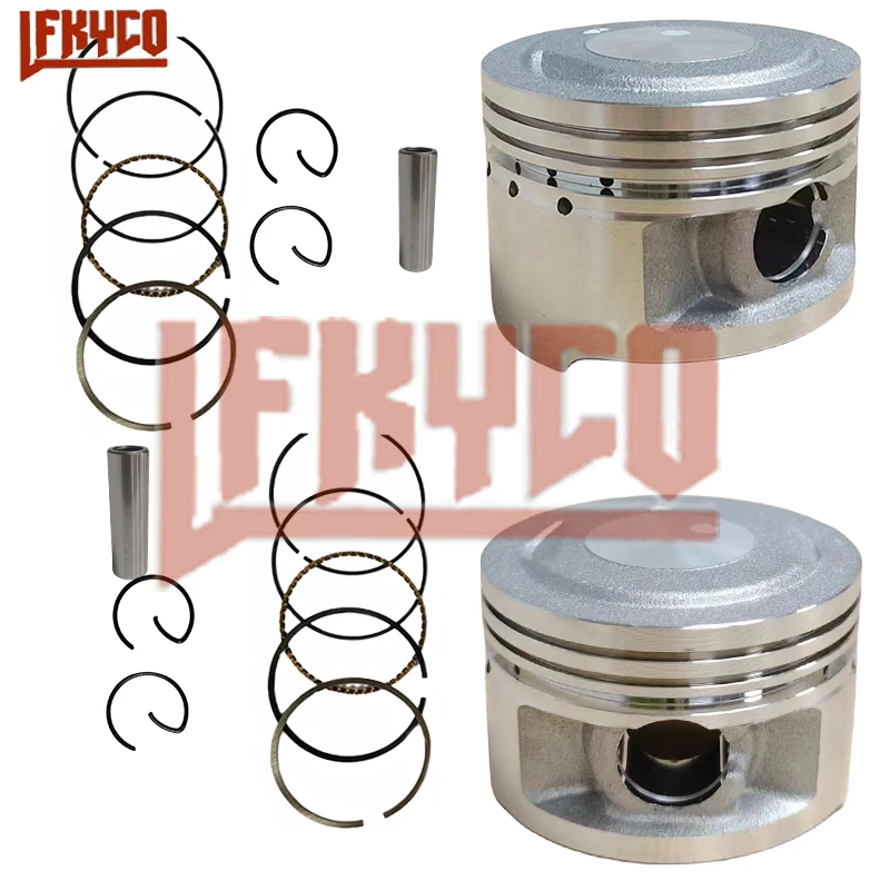 Engine Parts 49mm for Virago XV250 V Star 250 Route 66 Keeway Cruiser Dorado Supershadow Vento V-thunder COLT 250 Piston Kit