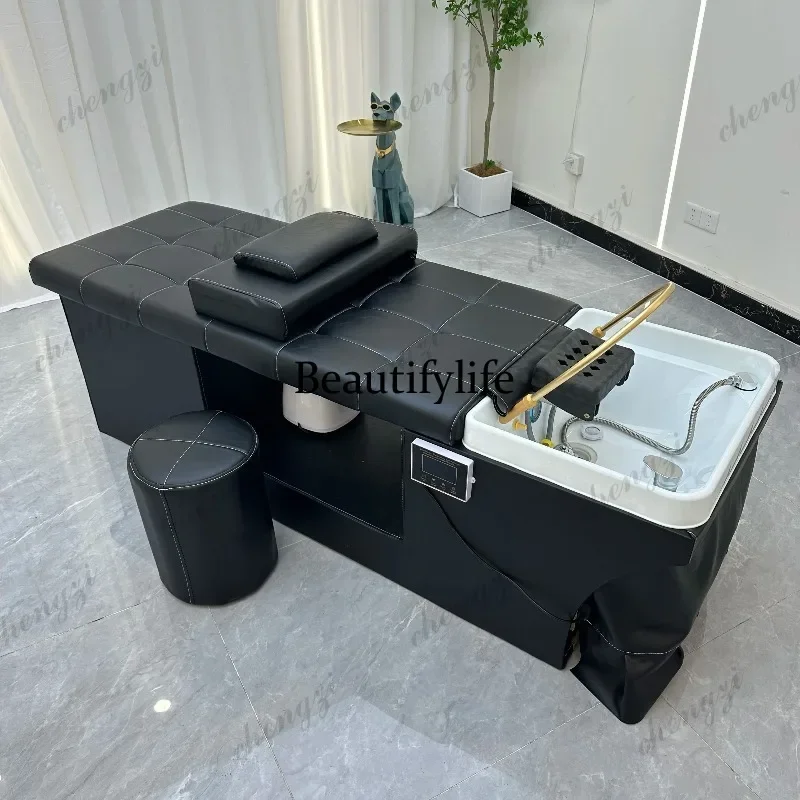M138 TTT Salon Washing Hair Massage Hydrotherapy Shampoo Bed Spa Head Water Therapy Circulation Shampoo Beds