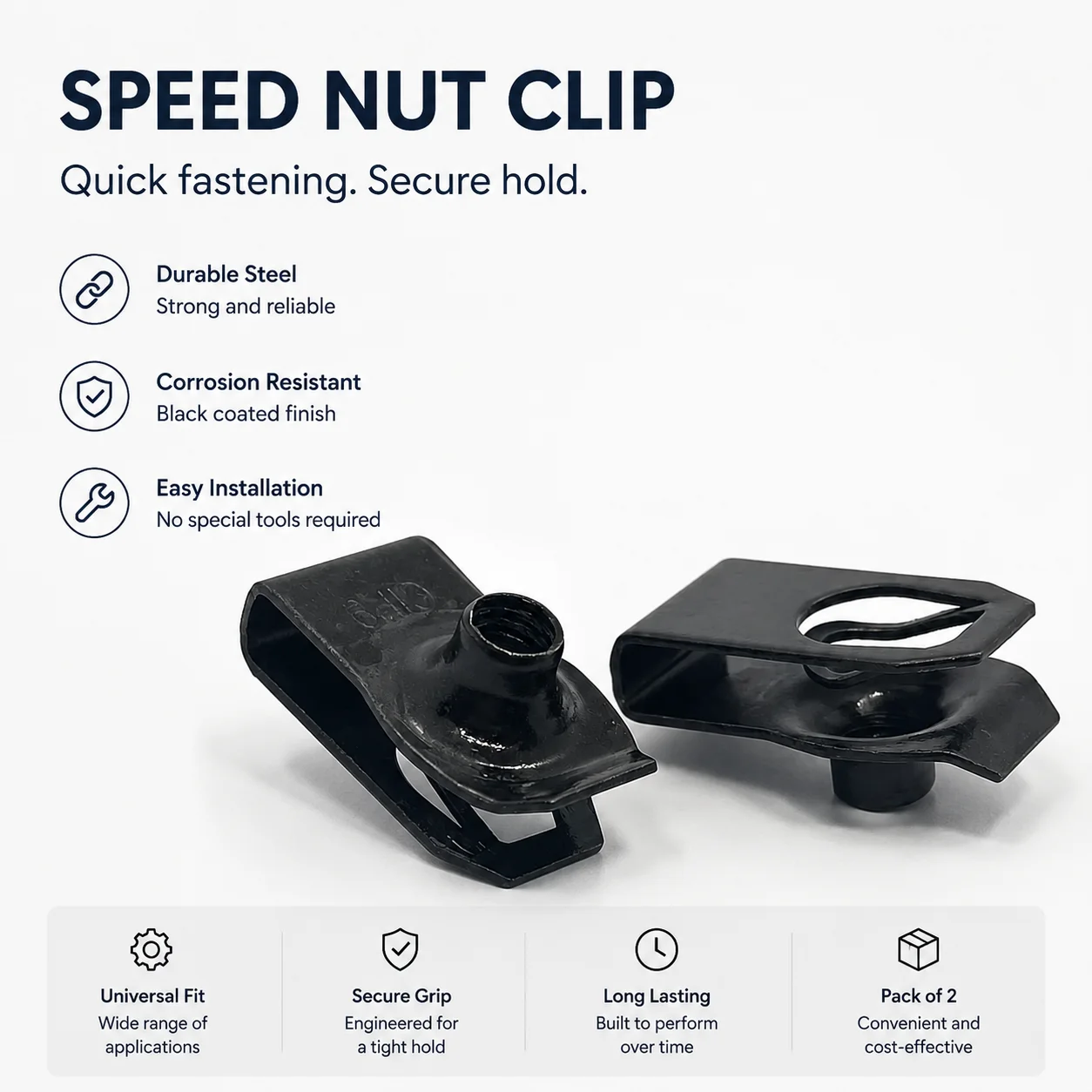 10Pcs M6 U-Bolt & Nut Set, Aut - Nuts Mix 评论和价格