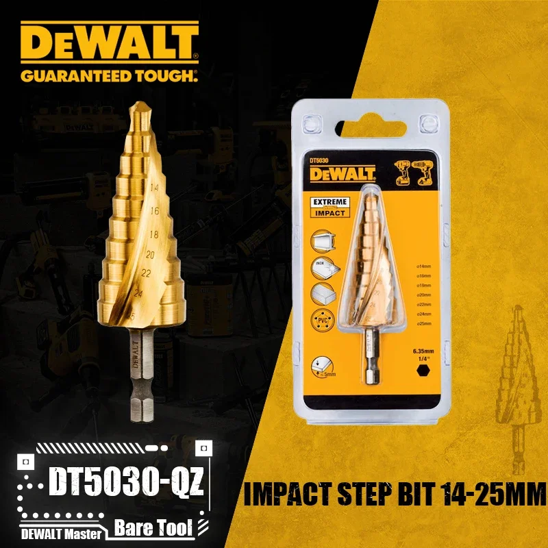 DEWALT 임팩트 스텝 비트 DT5026-QZ DT5027-QZ DT5030-QZ DT5031-QZ 전동 공구 액세서리