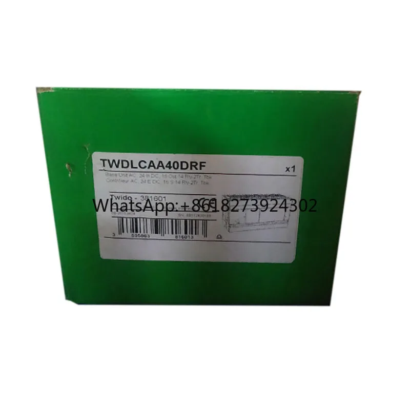 

New Original TWDLCAE40DRF PLC CPU 100 240VAC 24DI 16DO 40 Point Built In Ethernet