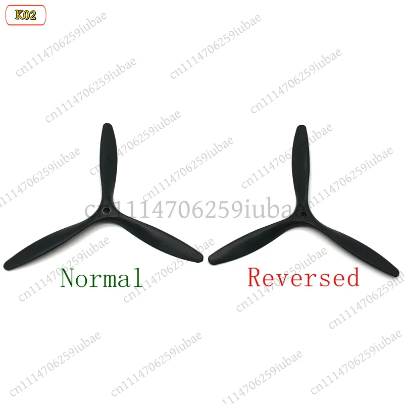 8x6x3 3-Blade Propeller RC Plane Replacement Parts Warbird Aircraft Accessories