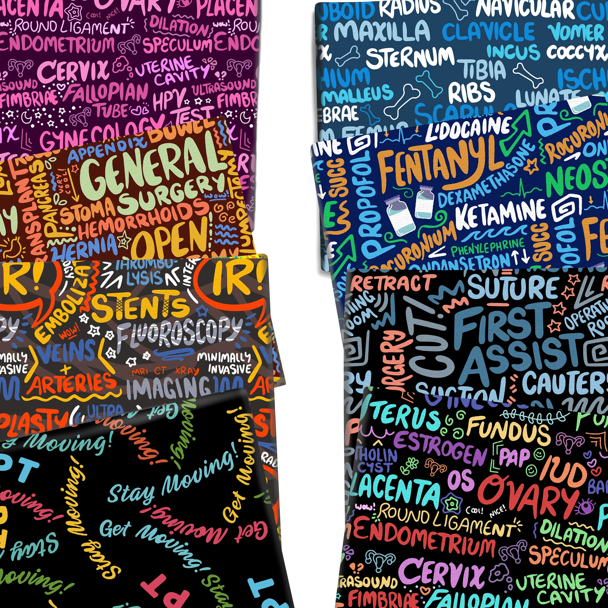 

50*145cm Healthy Medical Design Polyester Cotton/Pure Cotton Fabric for Tissue Sewing Quilting Fabrics Needlework DIY Curtain