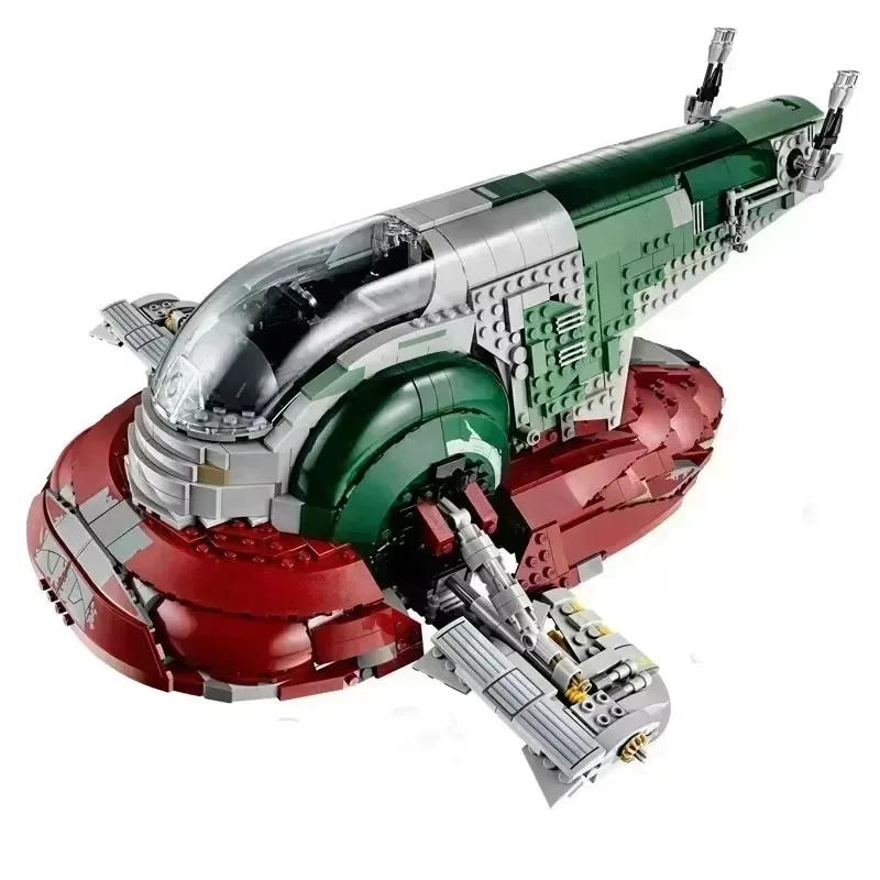Miniso Disney NEW Ucs Slave 1 Building Block Bricks Educational Toys Birthday Christmas Gifts Compatible 75060 Toys For Children