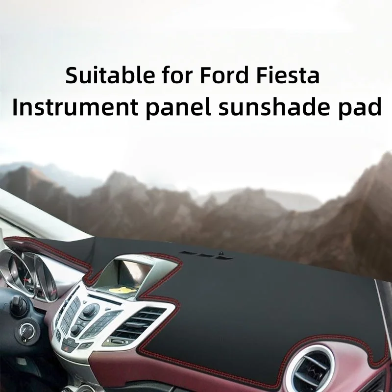 

Солнцезащитный коврик для приборной панели Ford Fiesta, противоскользящий коврик, защитный коврик, солнцезащитный коврик, противоскользящий теплоизоляционный солнцезащитный коврик для приборной панели