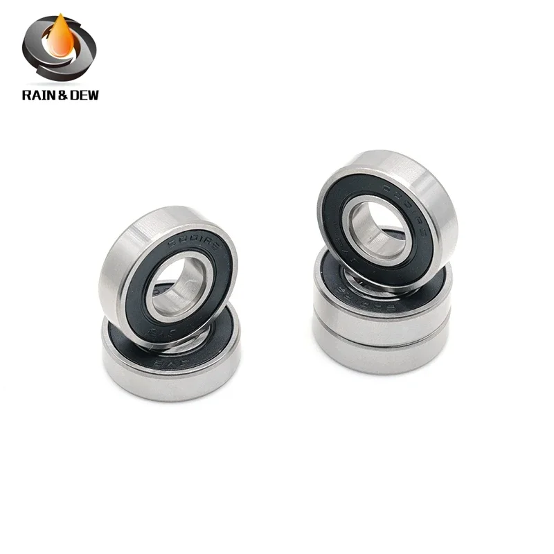 10PCS 6001-2RS Ball Bearings ABEC-7 12x28x8 mm Sealed Deep Groove 6001RS Bearing 6001 2RS