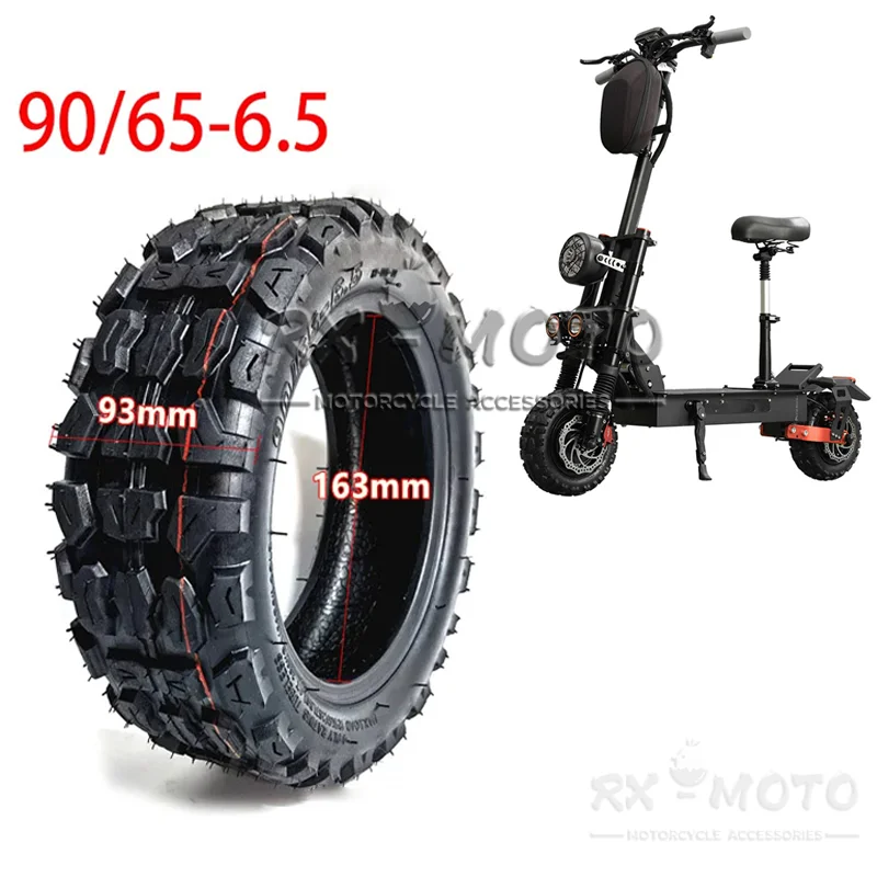 

11 Inch Pneumatic Tire for Electric Scooter Dualt Ultra FOR DIY Cross-country TIRE 90/65-6.5 TUBELESS TIRE