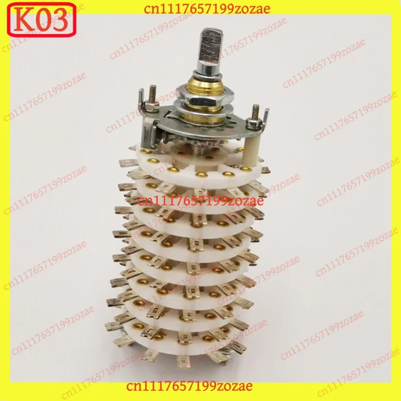k3 8-Deck Ceramic Band Selector Switch Replacement Kit, Fits for KCZ Series (Cap A03/K7-2)