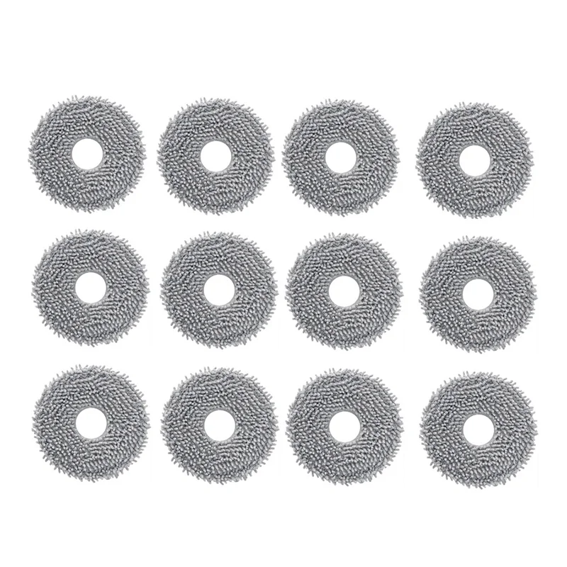 For Roborock Qrevo 5AE/Qrevo C/Qrevo C Pro/Qrevo Curv 2 Pro Compatible 12 PCS Cleaning Rag Replacement Part For Robot Vacuums-A5