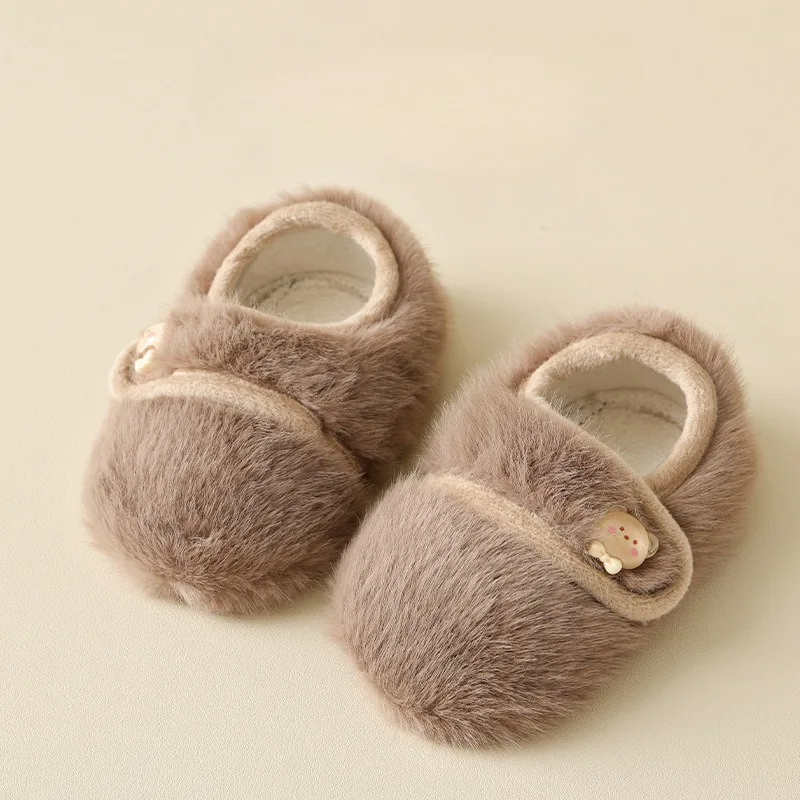 جوارب أرضية للأطفال، أحذية سميكة للأطفال الصغار غير قابلة للانزلاق، غطاء جورب سفلي ناعم، جوارب #3