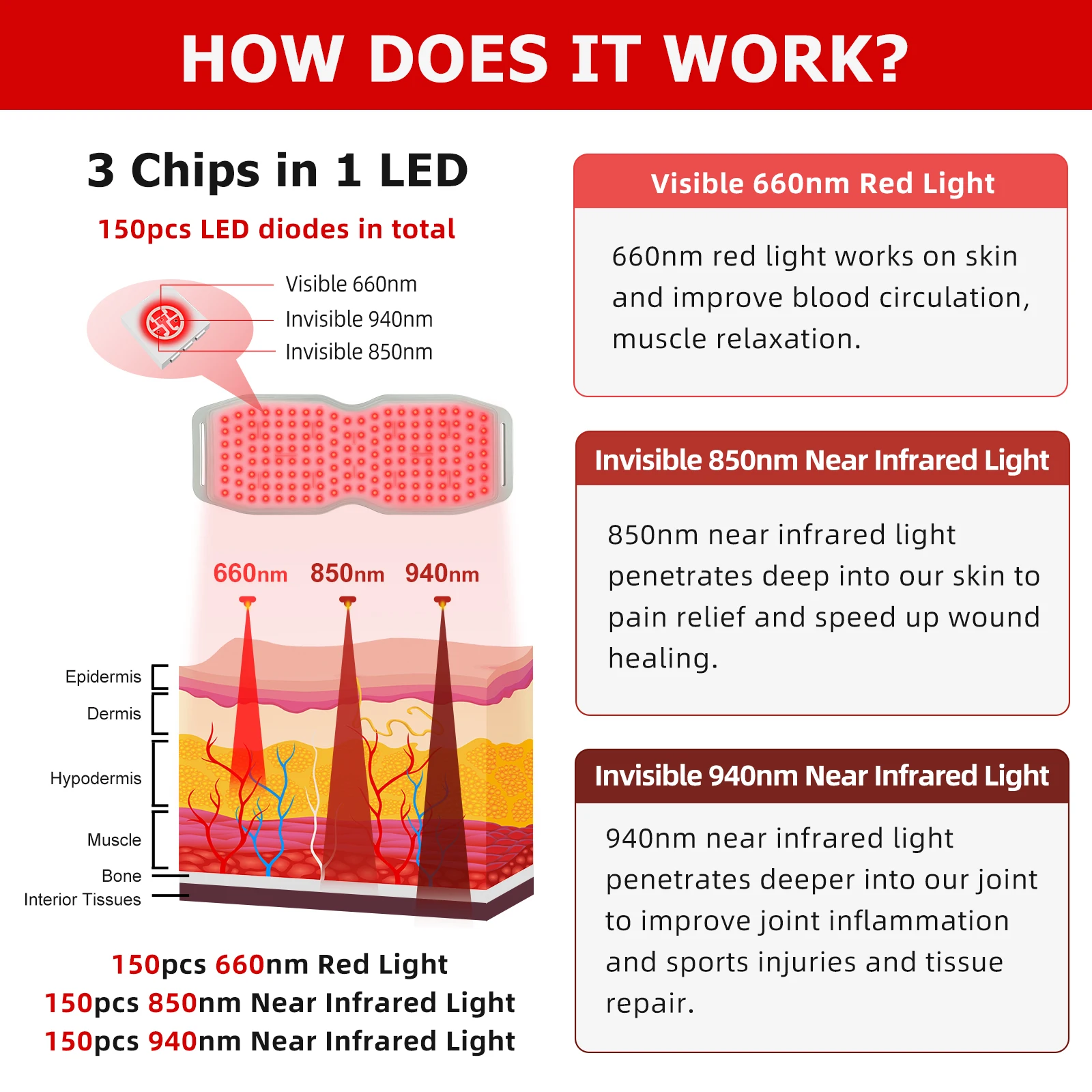 ZJZK 24w cintura oversize terapia della luce rossa Laser Pet 660nm 850nm 940nm trattamento a infrarossi per il corpo migliora l'attività enzimatica