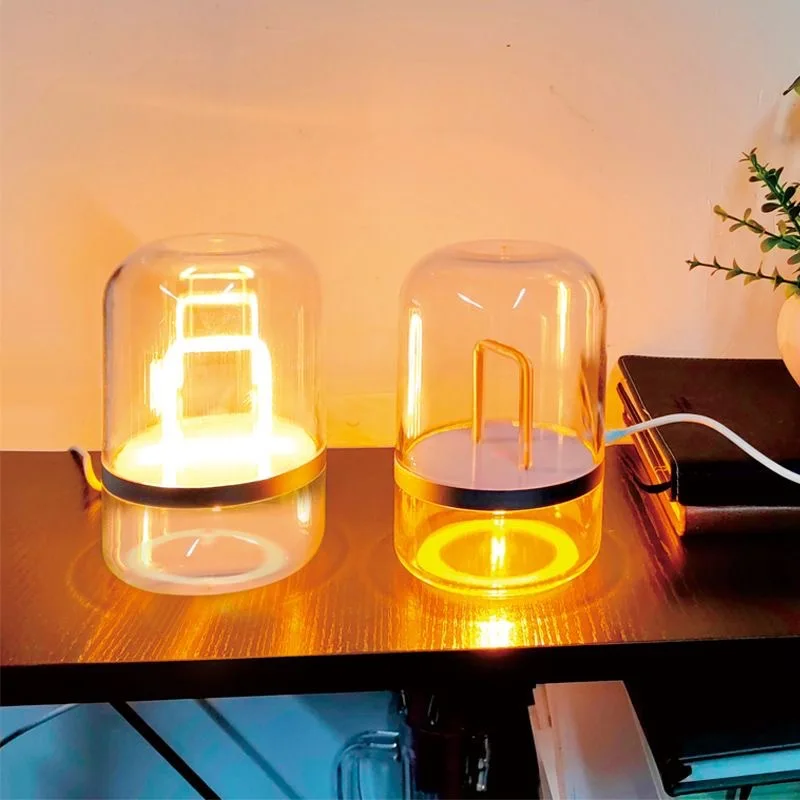 Tuya Wifi Romantic Ambient Double Person Induction Distance Bedroom Sensing Gift Table Lamp Smart Night Light for Lovers
