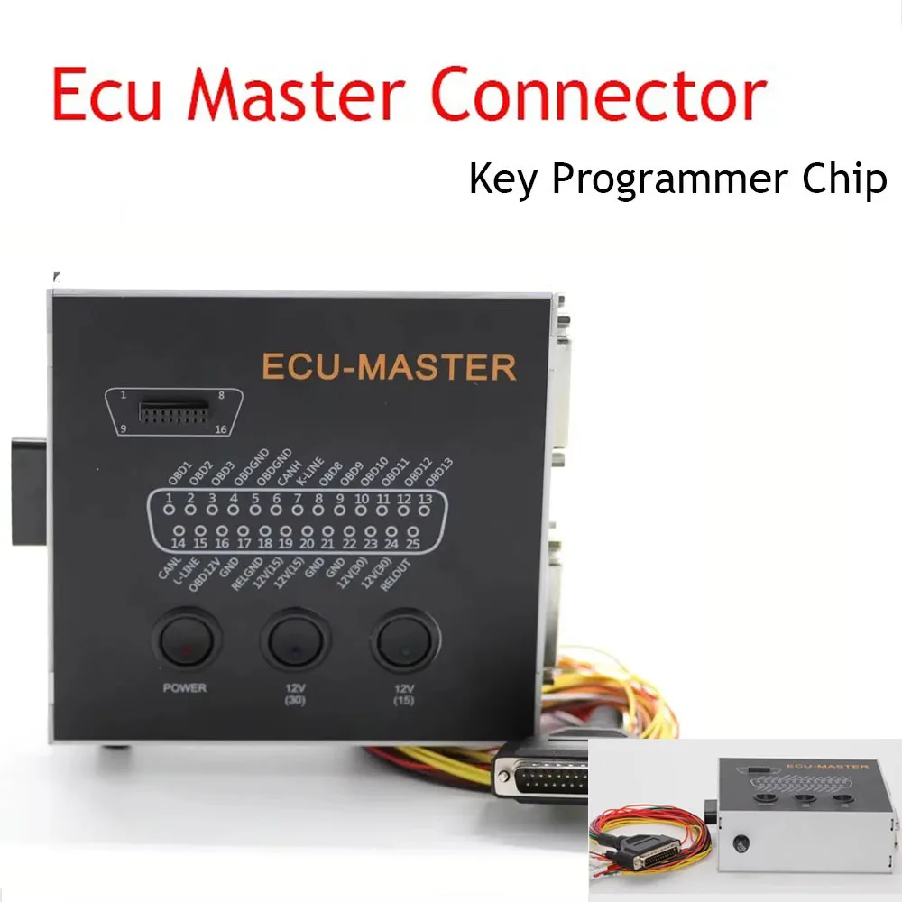 New Ecu Master Key Programmer Chip Tuning Coding  for DB25 Cables For Fg v54 Mpps Carprog VvdI ECU Repair Tool