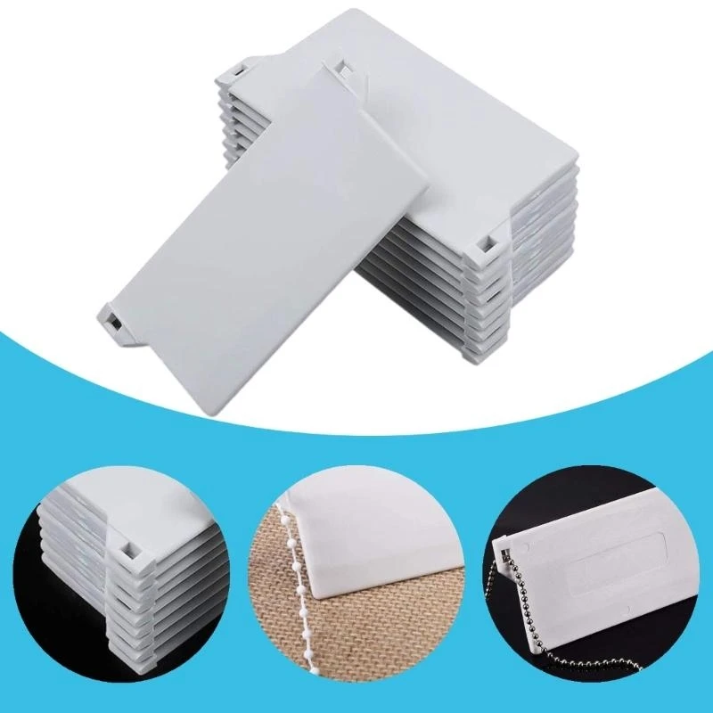 L43A Vertical Blind Chain Link Connectors 89MM Baseplate 10Piece Set, Easy Installation 10PCS Set