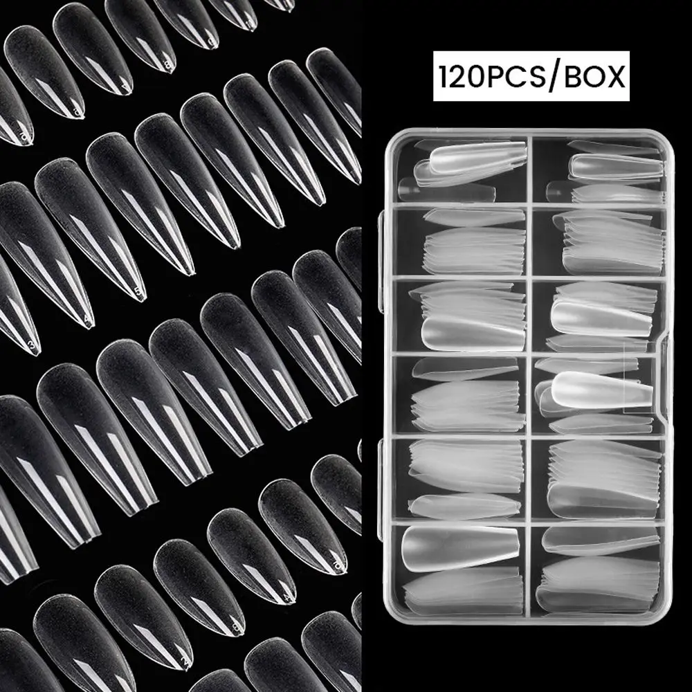 Accessories Manicure Mold Nail Capsule Nail Art Tool Fake Nail Extension Full Cover Nail Tips Long Artificial Nails False Nails