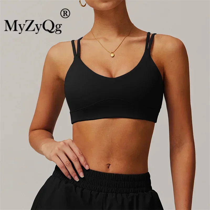 MyZyQg Vrouwen Yoga Bh Cross Back Yoga Bh Sport Bovenkleding Ondergoed Outdoor Running Fitness Sport Tank Top Workout Tops