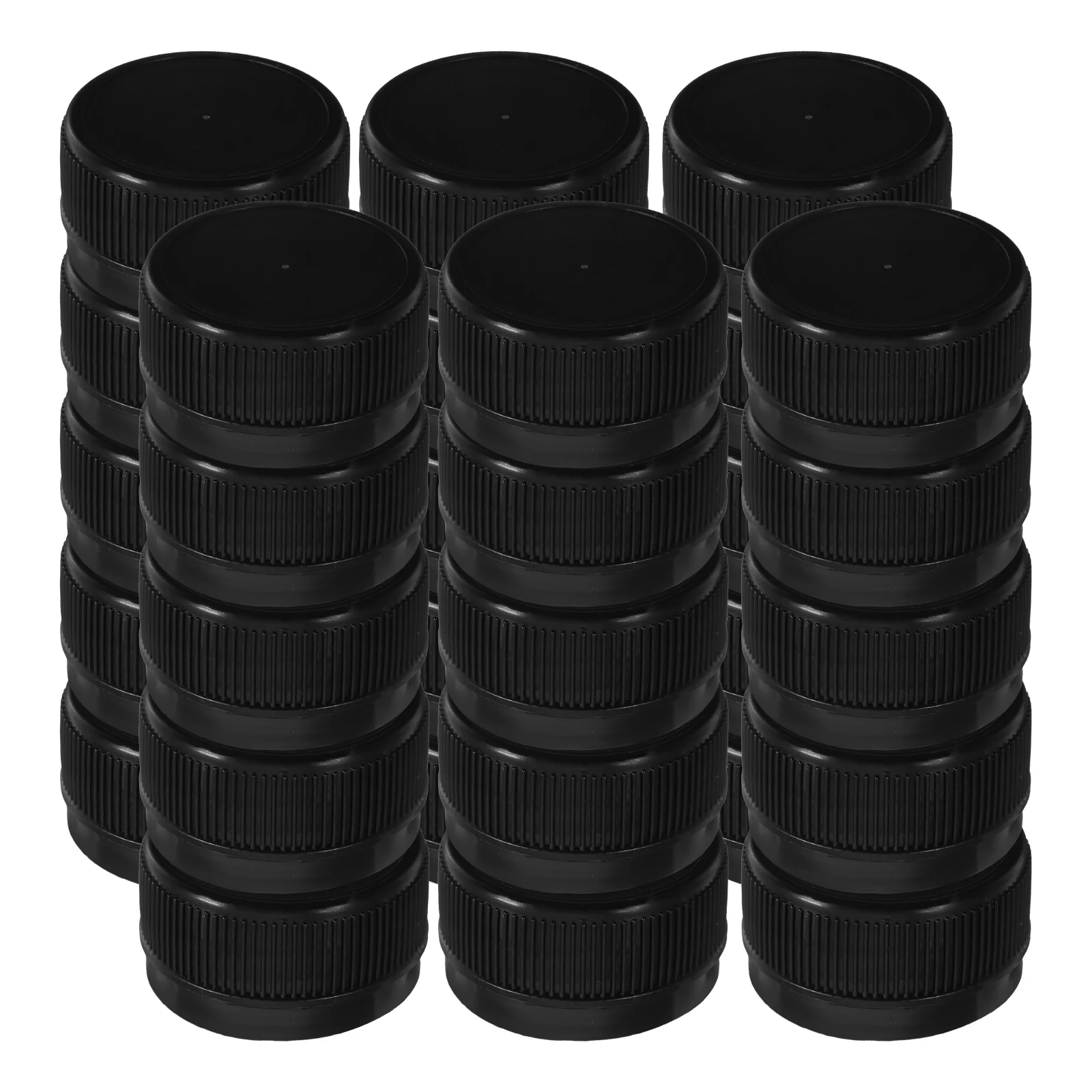 

100pcs Plastic Bottle Caps Colorful Diy Covers For Kids Creative Drawing Educational Art Craft Reusable Learning Kitchen Bar