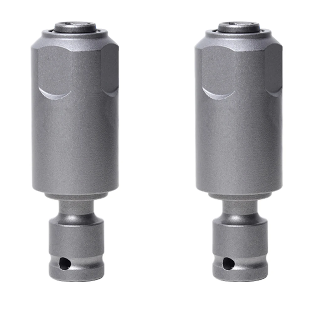 

1/2 Inch Chuck Adapter Chuck Adapter Silver 1/2 Inch Chuck Adapter Converter Set Drill Bits Ensuring Hassle-free