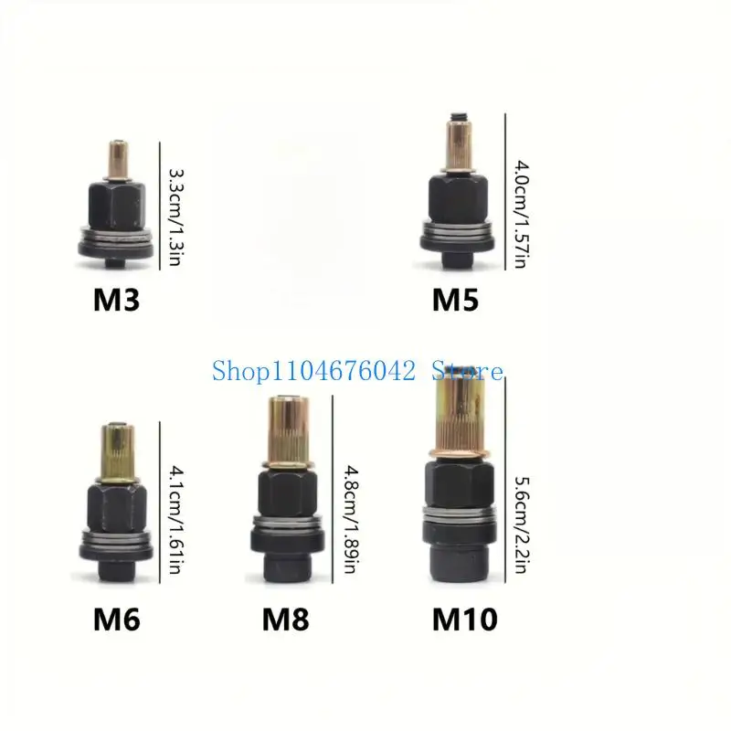 5asd Hand Rivet Nut Head For Auto License Plate Installation And Sheet Metal Works