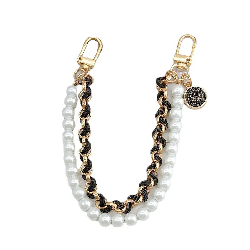 Fashion Pearl Carrying Chain DIY Phone Case Jewelry Accessories Anti Loss Phone Hanging Strap