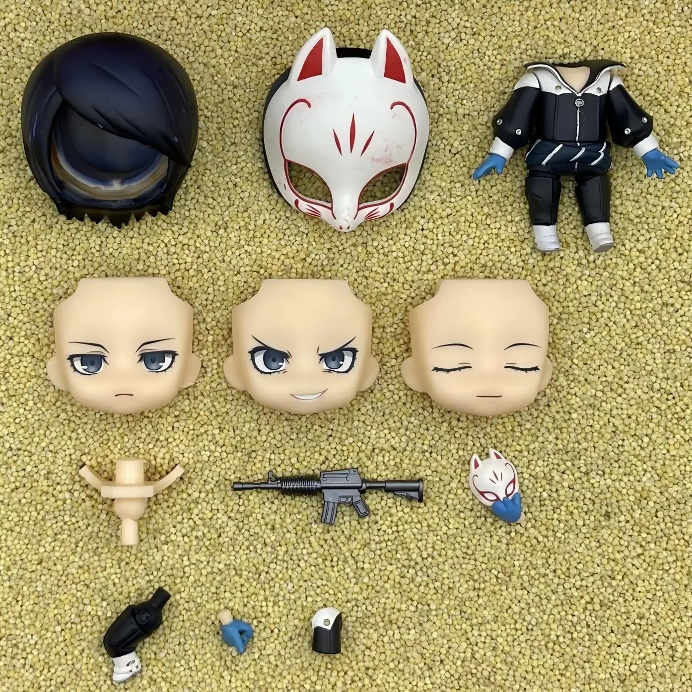 Ob11 GSC DOLL Clay white model hair  doll accessories