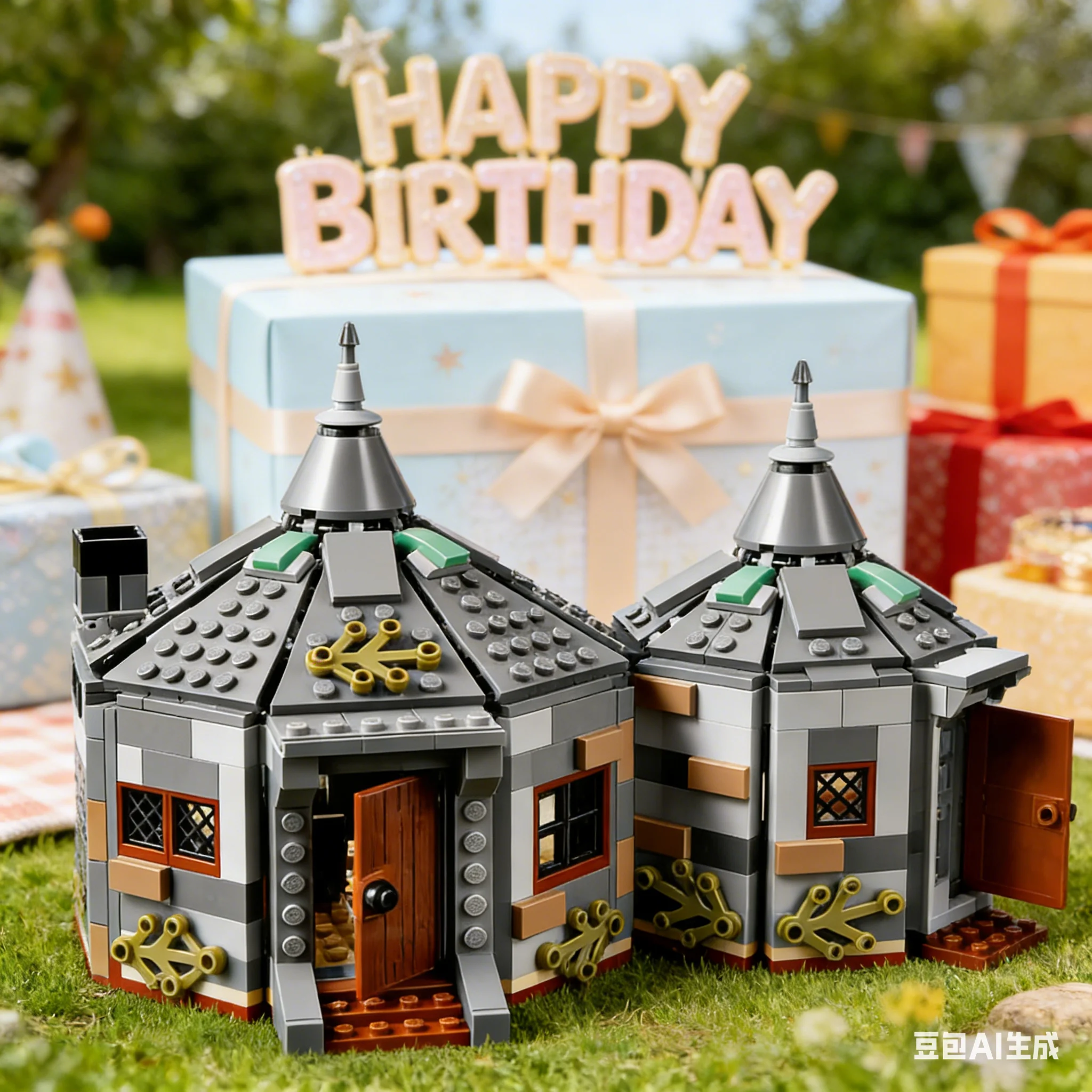 

Домик с тыквой 75947, наборы строительных блоков, подходят для подарков на день рождения, совместимы с деталями Lego, 496 шт.