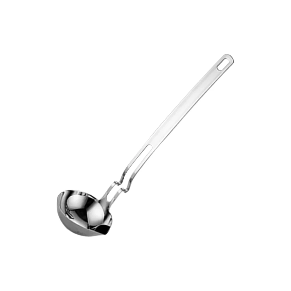 

Stainless Steel Grease Spoon Oil Filter Ladle Soup Separator Kitchen Gadget Strainer Tool Fat Remover Cooking Accessory