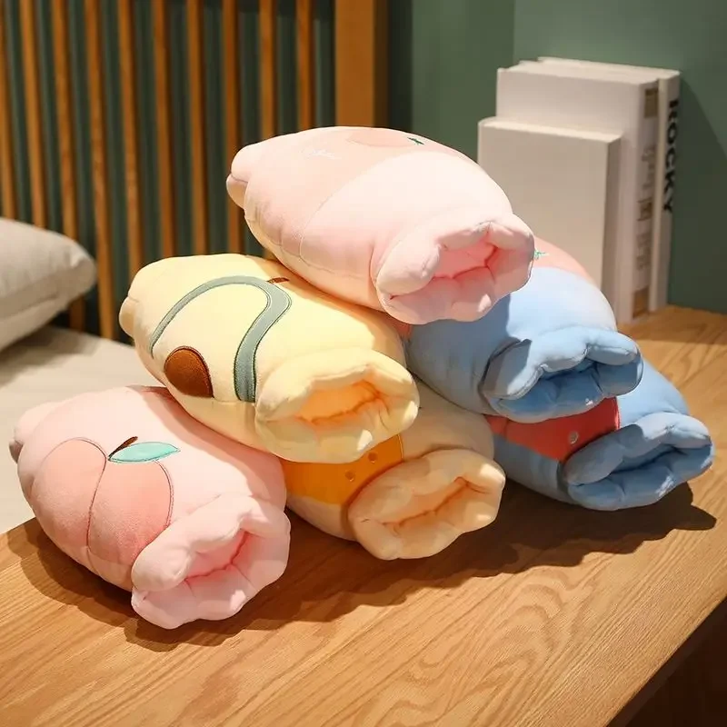 Cute Candy Warm Hand Pillow,Hand Cover 2-in-1 Office Cushion Student Nap Pillow, Soft Skin Friendly Filling Full Good Resilience