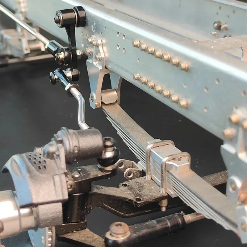 1 مجموعة المعادن محاكاة الطابق الثاني مجلس التوجيه رافعة مجموعة ل 1/14 تاميا مركبة يتم التحكم بها عن بُعد سيارة سكانيا فولفو بنز لتقوم بها بنفسك أجزاء اللعب