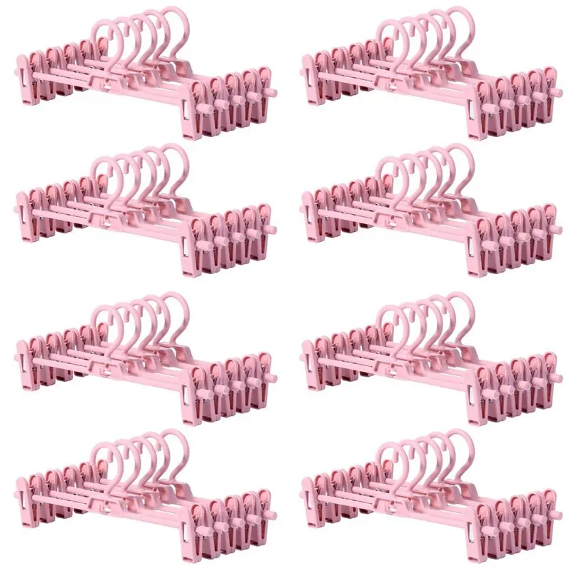 【popular】perchero-para-pantalones-40x-con-clip-de-plastico-ajustable-para-colgar-faldas-perchero-que-ahorra-espacio-capaz-de-s
