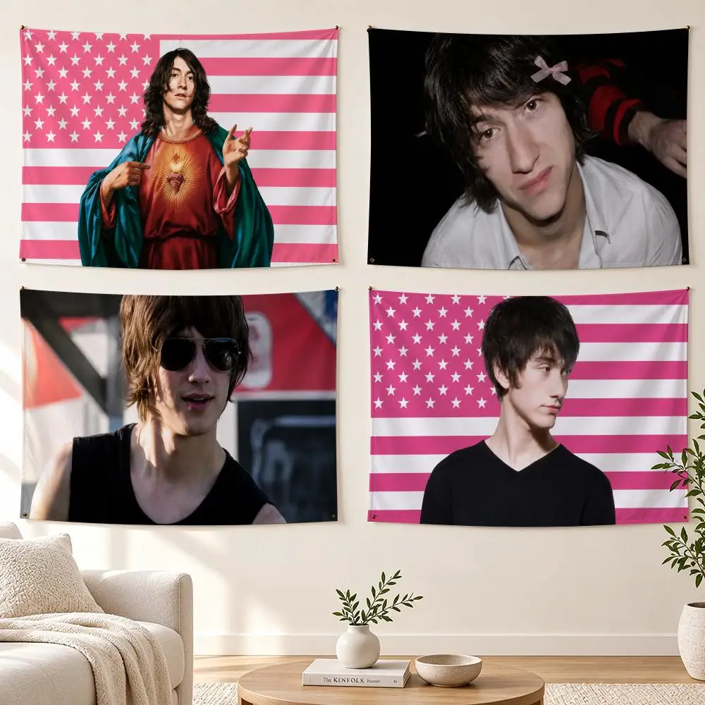 Alex Turner Flags Banner For Bedroom Outdoor Living Room Restaurant Bar Wall Decor Party