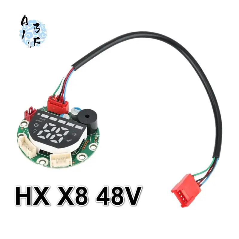 

A13F-48V 15A Dashboard For HX X8 Electric Scooter LED Display Screen PCB Board Speed Battery Show Replacement Parts