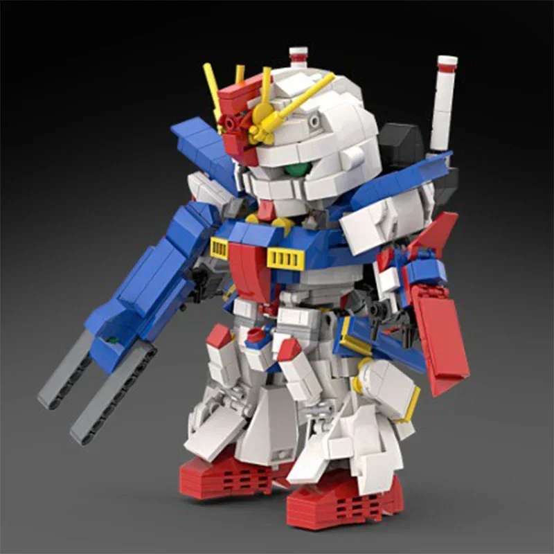 

709pcs MOC ZZ Mecha Series Warrior Doll Collection Cute Cartoon Characters Brick Model Toys Creative Children's Holiday Gifts