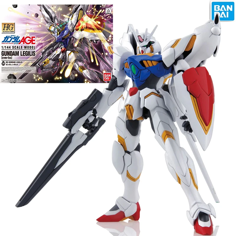 

Original Bandai HG 1/144 AGE SCALE MODEL GUNDAM LEGILIS anime doll action assembled model collection toy children's gift