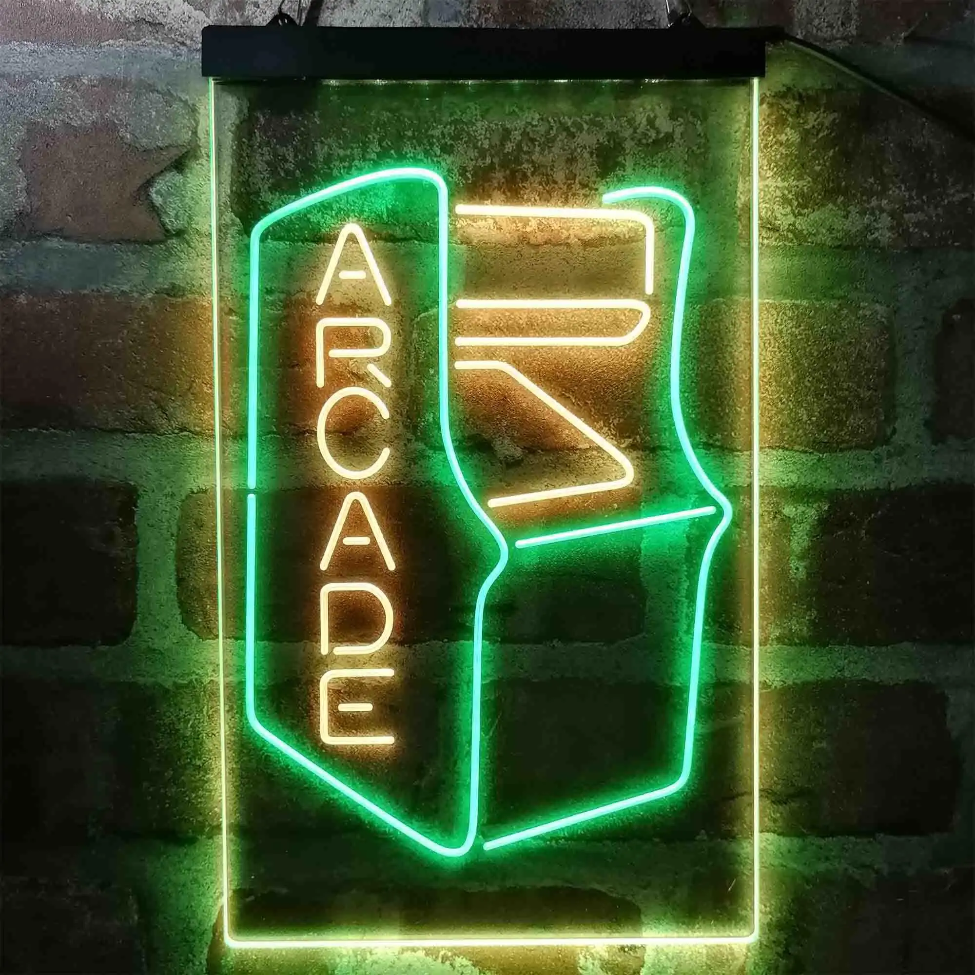 Arcade Game Room Dual Color Led Neon Sign st6-i3999