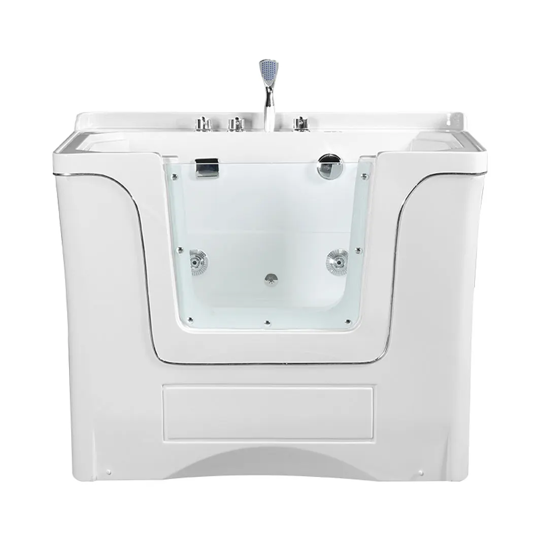 Veterinary Shop Grooming Salon Animal Cleaning Equipment Acrylic Dog Cat SPA Bath Tub With Ozone Therapy
