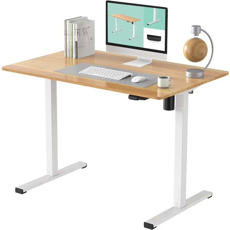 FLEXISPOT scrivania in piedi 48x24 pollici scrivania regolabile in altezza tavolo intero scrivania elettrica Stand up tavolo Home Office