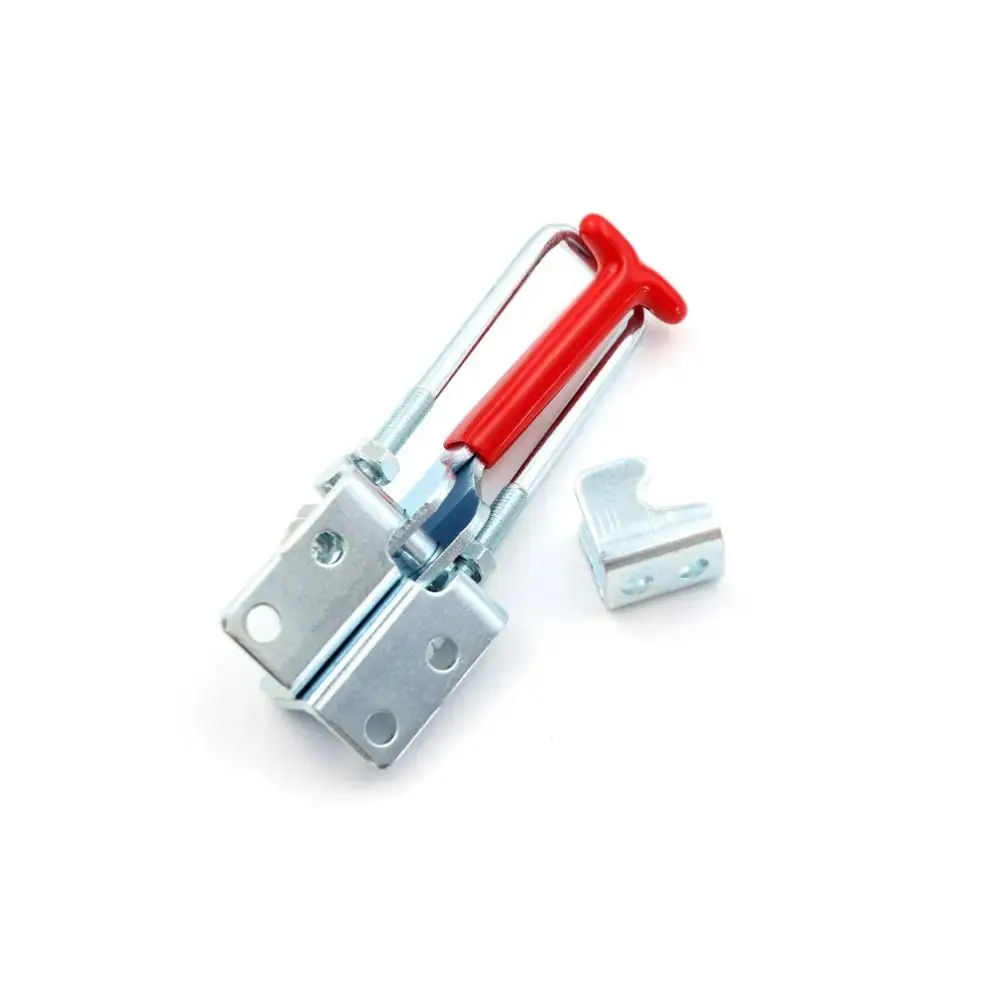 Heavy Duty 431 Type Toggle Clip Self-lock Manual Self-lock Toggle Clamp Quick Release Adjustable Door Bolt Type Clamp