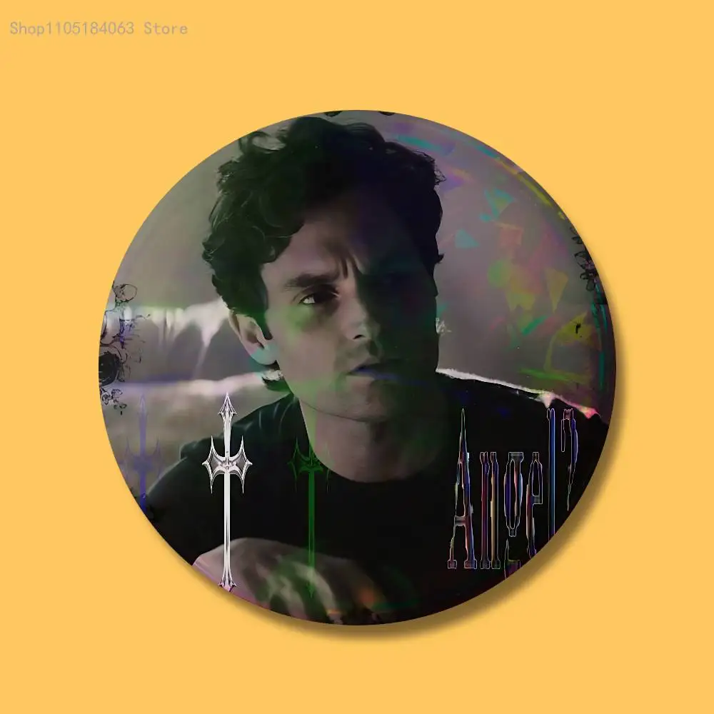 جو غولدبرغ Y-YOU بن شارات 25 32 44 58 75 مللي متر جولة تأثيري دبوس حقيبة ديكور المشجعين جمع الأصدقاء الهدايا بروش تذكارية