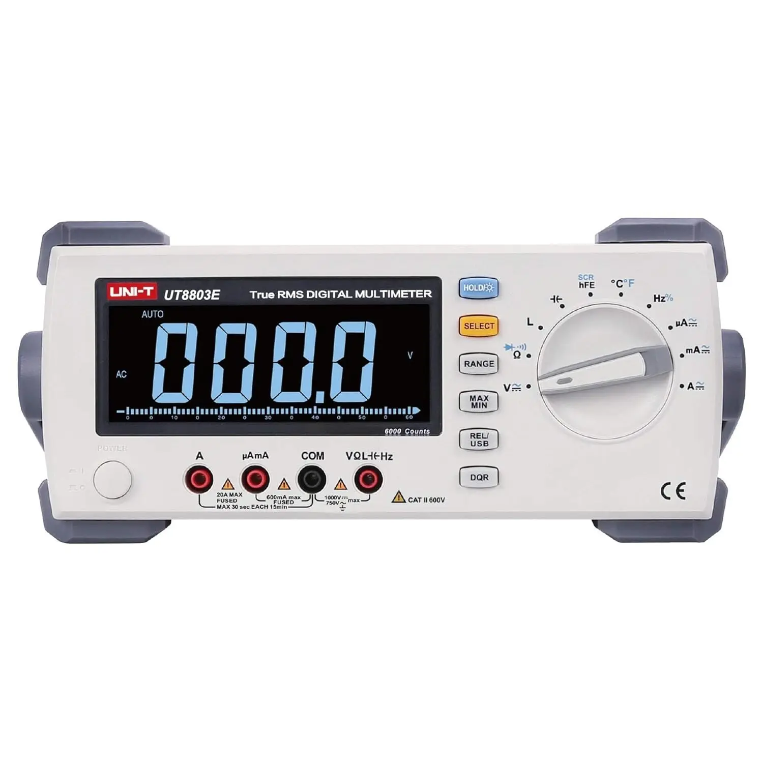 UNI-T UT8803E Digital Multimeter 200000 Count 100kHz Frequency Response 5K Rdgs/s Fastest Test Rate for Quick Readings