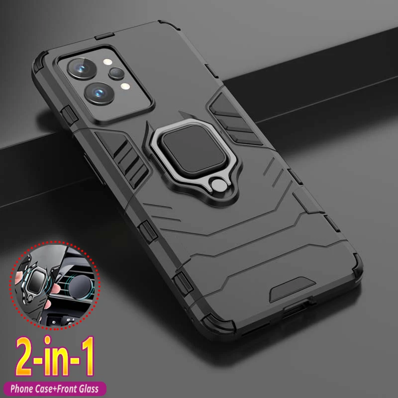 

Shockproof Case For OPPO Realme GT Neo 2 Pro GT2 2T Q3 Q3i Q3S Q3T Master Carnival K9 K9S K9X 5G Cover Bumper Armor Back Coque