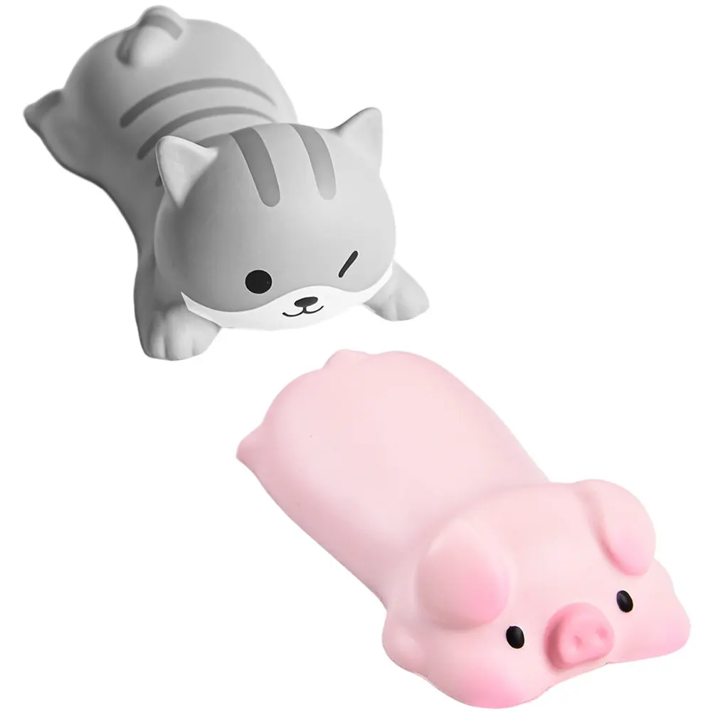 

2Pcs Resin Wrist Rest Pad Keyboard Mouse Support Cushion Portable Lightweight Wrist Protector for Computer Gaming Laptops Desk