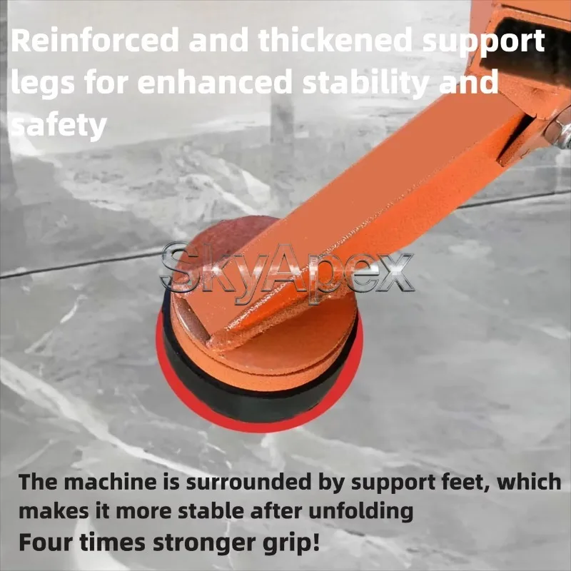 

Electric Scissor Lift Mobile Table Cart Trolley Construction Elevating Vehicle Compact Heavy Lifting Hydraulic Powered